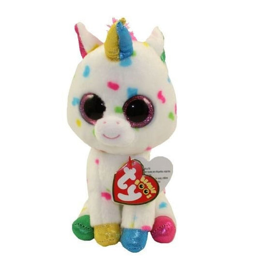 HARMONIE the Unicorn Beanie Boo Retired Beanbag Plush - New with Tags Vintage 1990s
