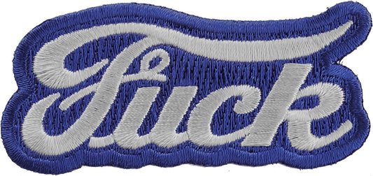 Ford Fuck Biker Patch - 3x1.25 inch – Motorcycle Embroidered Patch Appliqué Craft Supply