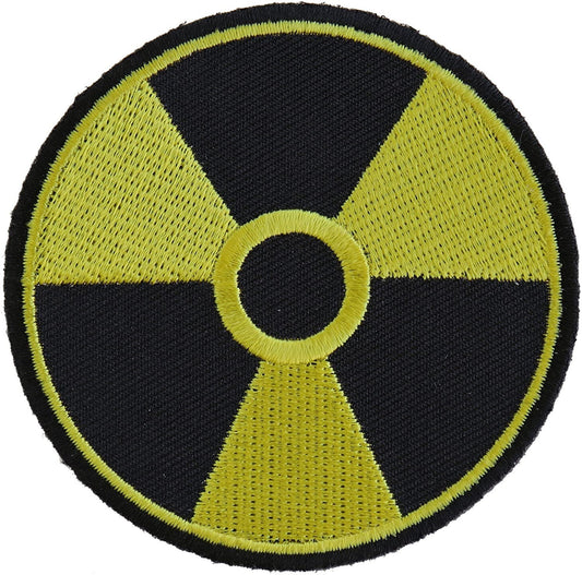 Radioactive Patch - 3 inch – Funny Embroidered Patch Appliqué Craft Supply