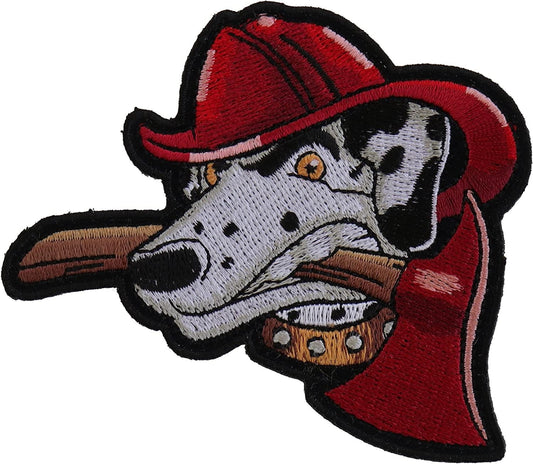 Fire's Best Friend Small Patch - 3.5x3 inch – Funny Embroidered Patch Appliqué Craft Supply