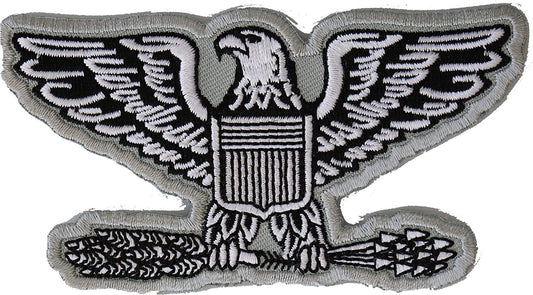Colonel Eagle Insignia Patch - 4x2.1 inch – Military Embroidered Patch Appliqué Craft Supply