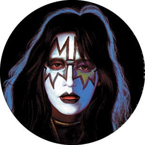 KISS Spaceman Frehley Pinback Button Badge - Ace Frehley Rock Band - Round 1.25" Button Craft Supply