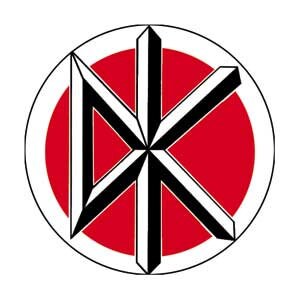 DEAD KENNEDYS Icon Logo DK Pinback Button Badge - American Punk Rock Band - Round 1.25" Button Craft Supply