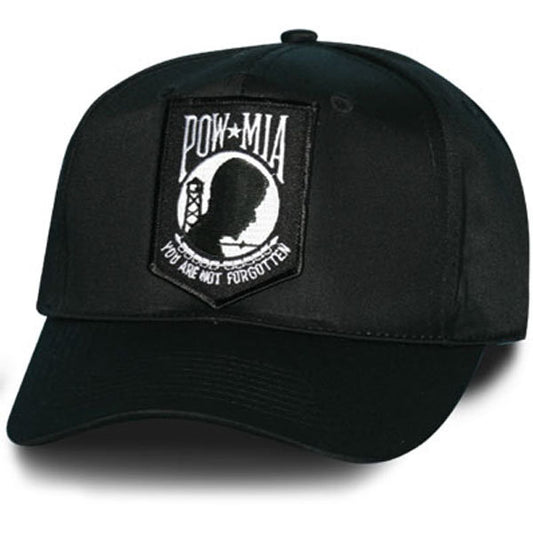 POW MIA Embroidered Cap Hat - Prisoner of War Missing In Action Veteran Vet - Officially Licensed!