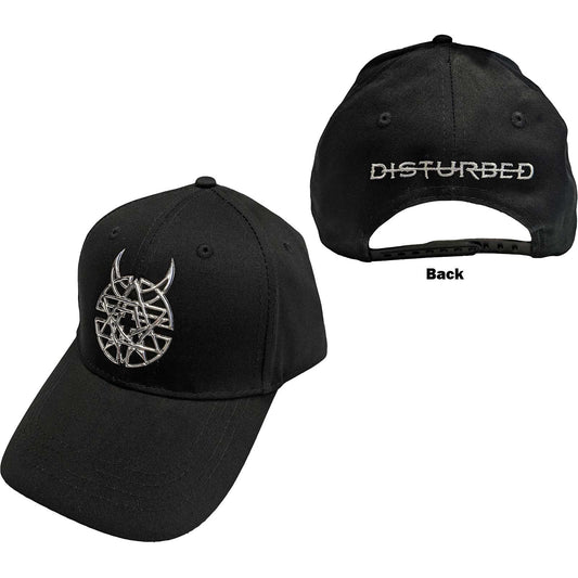 DISTURBED Unisex Cap Hat - Made to Order - Icon & Logo Disturbed Adjustable Snapback Baseball Cap - Officially Licensed!