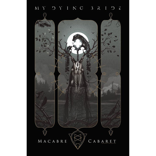 MY DYING BRIDE Textile Poster Flag - Approx 41x28 Inch - My Dying Bride Macabre Cabaret Textile Fabric Poster - Officially Licensed