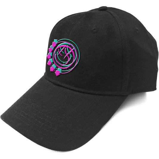 BLINK-182 Unisex Cap Hat - Made to Order - Double Six Arrows Blink-182 Adjustable Baseball Cap - Officially Licensed!