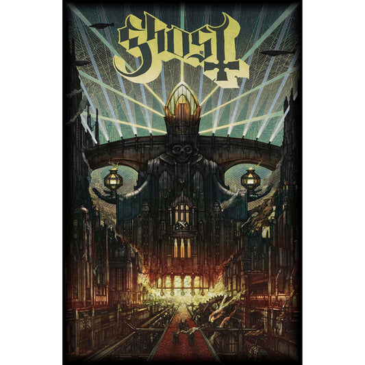 GHOST Textile Poster Flag - Approx 41x28 Inch - Ghost Meliora Textile Fabric Poster - Officially Licensed