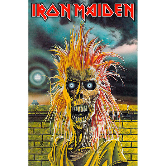 IRON MAIDEN Textile Poster Flag - Approx 41x28 Inch - Iron Maiden Textile Fabric Poster - Officially Licensed