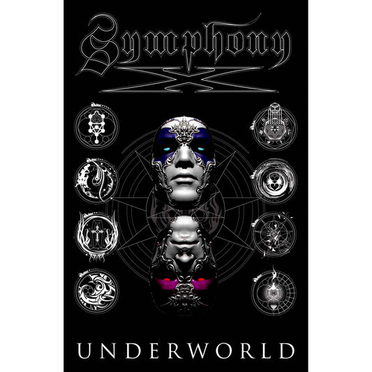 SYMPHONY X Textile Poster Flag - Approx 41x28 Inch - Symphony X Underworld Textile Fabric Poster - Officially Licensed