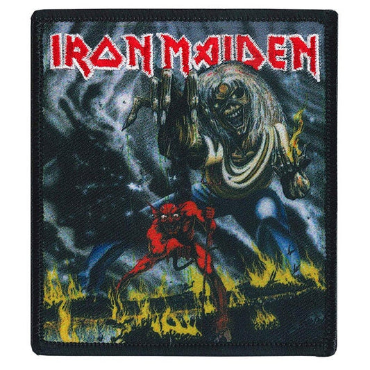 IRON MAIDEN Number of the Beast Patch - 3.5x3.75 Inch - English Heavy Metal Band Music Embroidered Patch Applique Craft Supply