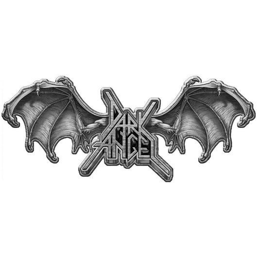 DARK ANGEL Cast Metal Pin Badge - Approx 1 Inch - Dark Angel Logo - Pinback Badge Button Lapel With Butterfly Clutch Attachment
