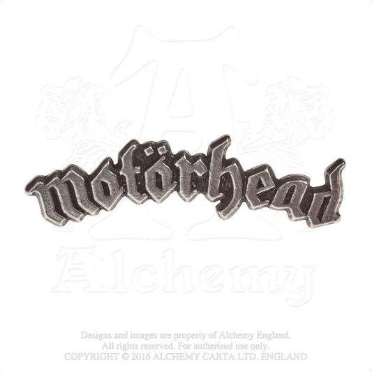 MOTORHEAD Metal Pin Badge - Approx 1 Inch - Motorhead Band Logo - Pinback Badge Button Lapel With Butterfly Clutch Attachment