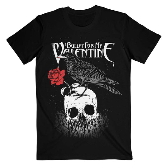 Bullet For My Valentine T-Shirt Unisex - Made to Order - Raven T-Shirt For Men and Women - Music Metal Rock Band Concert Shirt