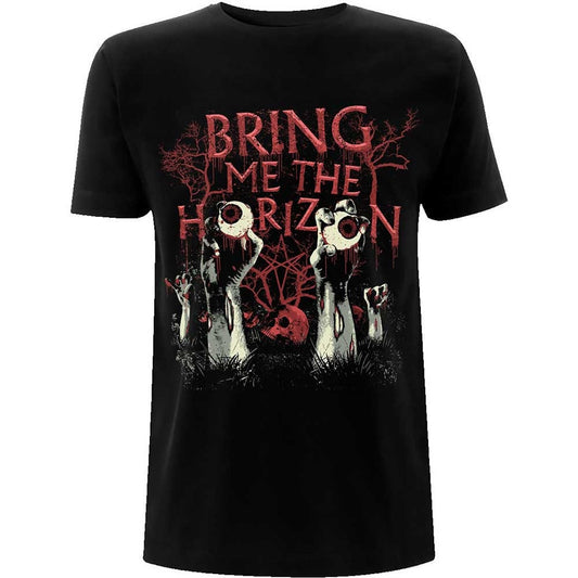 Bring Me The Horizon Graveyard Eyes T-Shirt Unisex - Made to Order - T-Shirt For Men and Women - Music Metal Rock Band Concert Shirt