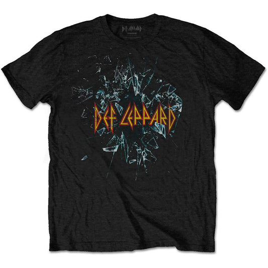 DEF LEPPARD Shatter T-Shirt Unisex  - Made to Order - T-Shirt For Men and Women - Music Metal Rock Band Concert Shirt