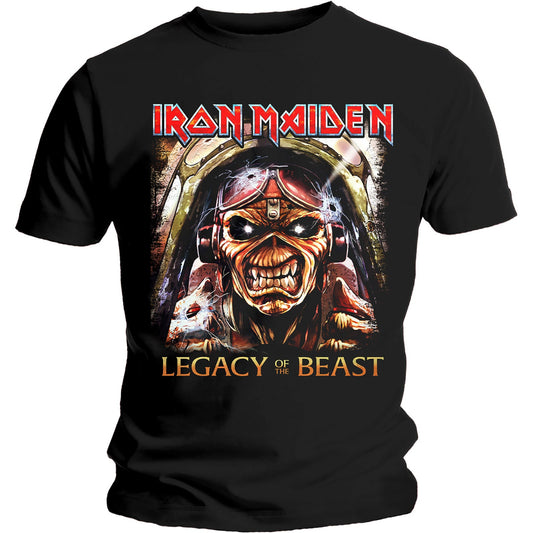 IRON MAIDEN Legacy Aces T-Shirt Unisex - Made to Order - Legacy of the Beast T-Shirt For Men and Women - Music Metal Rock Band Concert Shirt