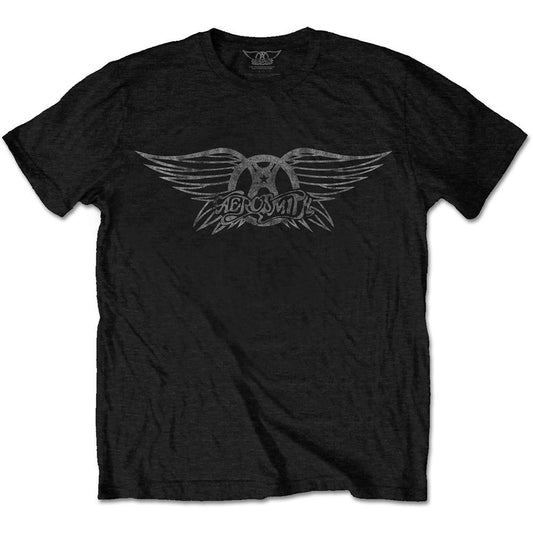 AEROSMITH Vintage Logo T-Shirt Unisex - Made to Order - T-Shirt For Men and Women - Music Rock Band Concert Shirt