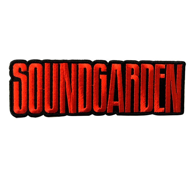 SOUNDGARDEN Band Logo Patch - 5x1.5 Inch - Embroidered Rock Band Patch Applique Craft Supply