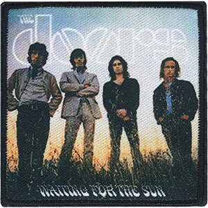 THE DOORS Waiting For The Sun Patch - 3x3 Inch - Album Embroidered Rock Band Patch Applique Craft Supply