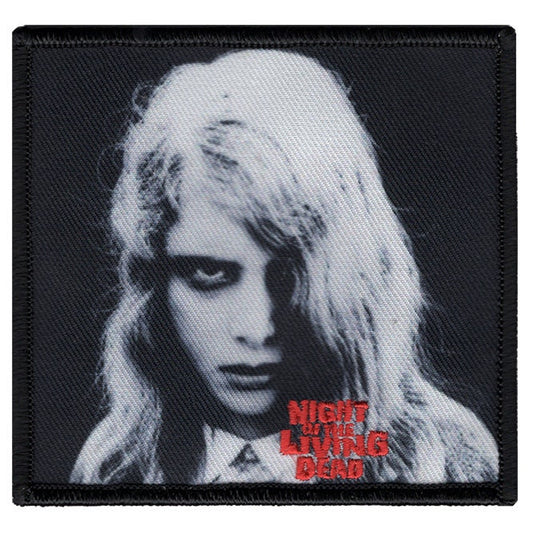 Night of the Living Dead Kyra Patch - 3.6x3.5 Inch - Classic Horror Movie Embroidered Patch Applique Craft Supply
