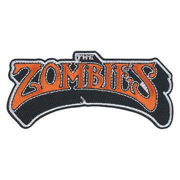 THE ZOMBIES Orange Logo Patch - 5x2.75 Inch - 1960s British Rock Band Embroidered Patch Applique Craft Supply