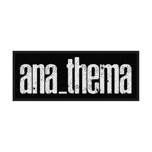 ANATHEMA Patch - 4x1.5 Inch - Anathema Band Logo Embroidered Patch Applique Craft Supply - Officially Licensed