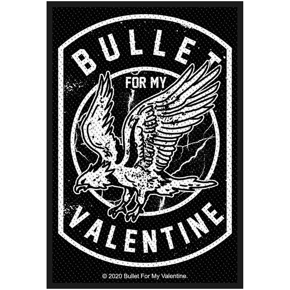 Bullet For My Valentine Eagle Patch - Approx 2.75x4 Inch - Bullet For My Valentine Embroidered Patch Applique - Officially Licensed