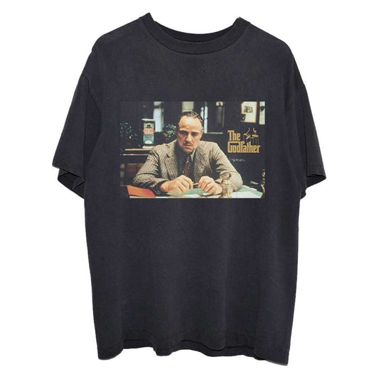 THE GODFATHER Cafe Scene T-Shirt Unisex - Made to Order - T-Shirt For Men and Women - Al Pacino Marlon Brando Robert De Niro Movie