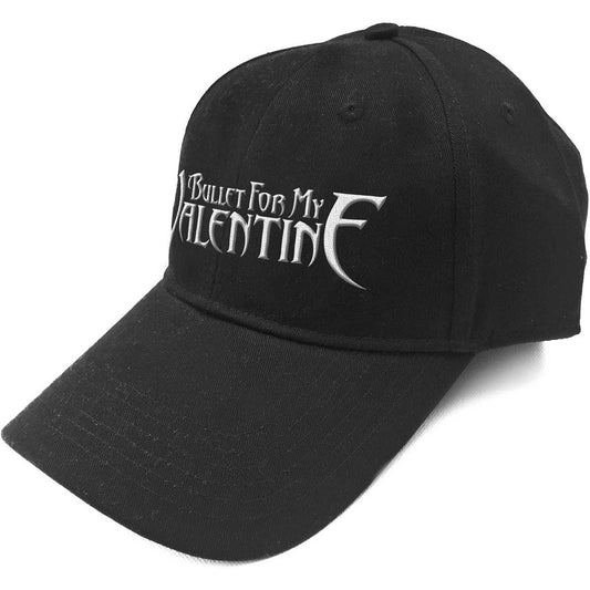 Bullet For My Valentine Unisex Cap Hat - Made to Order - Black Bullet For My Valentine Logo Adjustable Baseball Cap - Officially Licensed!