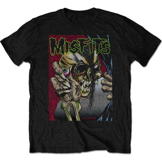 MISFITS Pushead T-Shirt Unisex - Made to Order - Danzig Front and Back T-Shirt For Men and Women - Music Metal Rock Band Concert Shirt