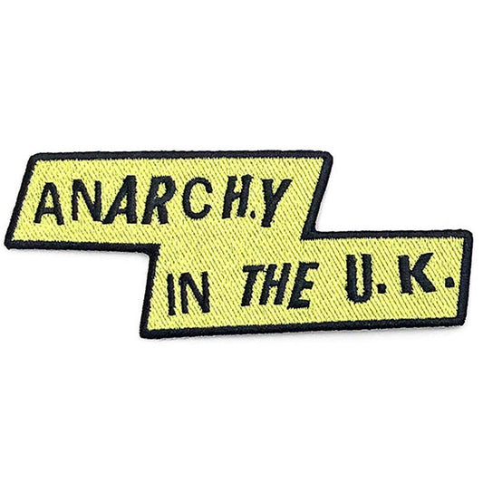 THE SEX PISTOLS Anarchy Patch - 4.25x4 Inch - Sex Pistols In The Uk Embroidered Patch Applique Craft Supply - Officially Licensed