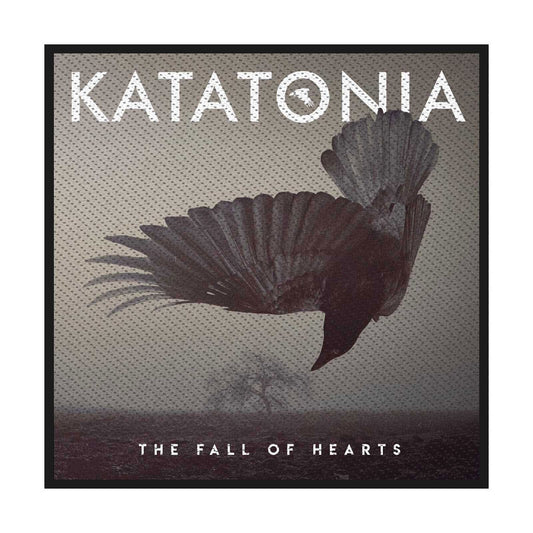 KATATONIA Fall of Hearts Patch - 4x4 Inch - Swedish Heavy Metal Band Embroidered Patch Applique Craft Supply - Officially Licensed