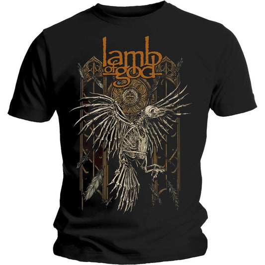 LAMB OF GOD Crow T-Shirt Unisex - Made to Order - T-Shirt For Men and Women - Music Metal Rock Band Concert Shirt