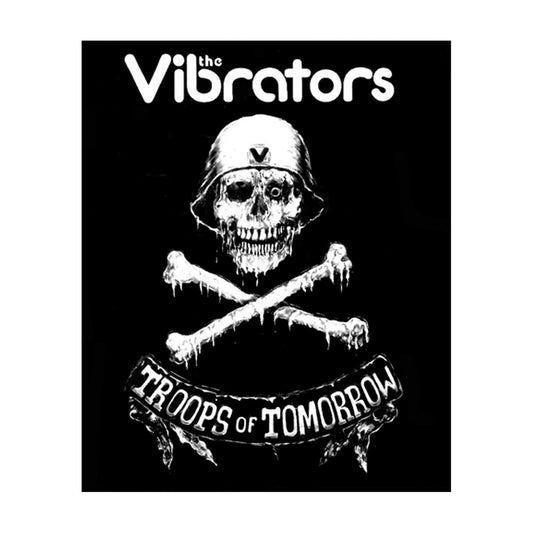 THE VIBRATORS Troops Patch - 3x3 Inch - Vibrators Troops of Tomorrow Embroidered Patch Applique Craft Supply - Officially Licensed