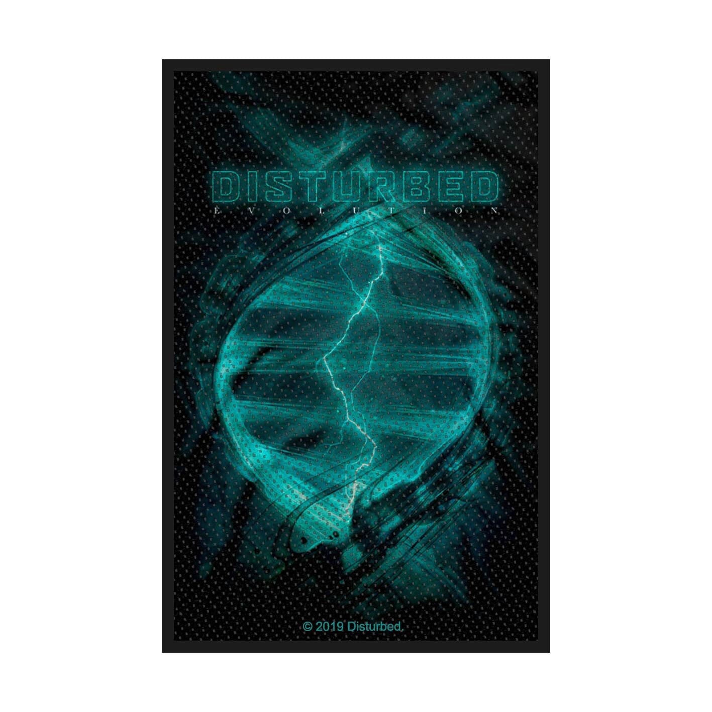DISTURBED Band Patch - 2.5x4 Inch - Disturbed Evolution Embroidered Patch Applique - Officially Licensed