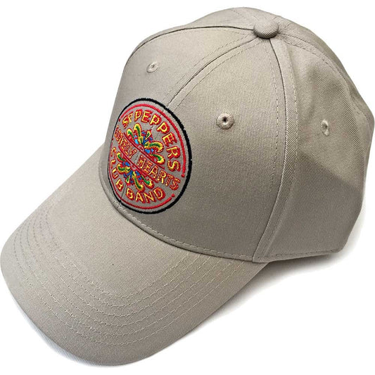 THE BEATLES Unisex Cap Hat - Made to Order - Sand Color Beatles Sgt. Pepper's Lonely Hearts Adjustable Baseball Cap - Officially Licensed!