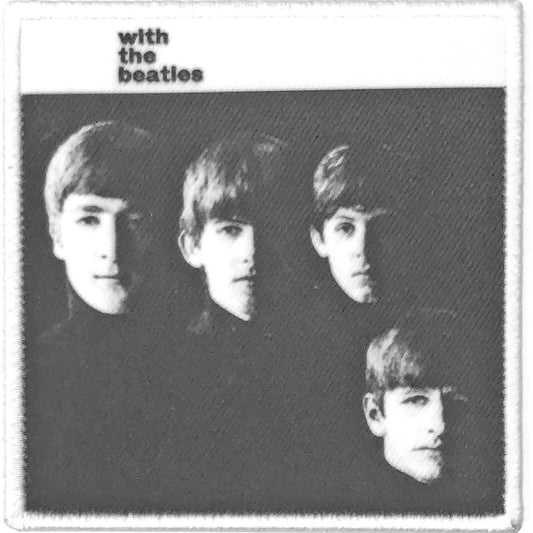 THE BEATLES Patch - 3.25x3.25 Inch - With the Beatles Album Cover Embroidered Patch Applique Craft Supply - Officially Licensed