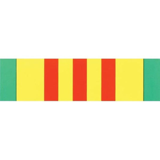 Vietnam Veteran Campaign Ribbon Vinyl Decal Sticker - 5.5x1.5 Inch - United States Military Bumper Sticker For Car Truck Window