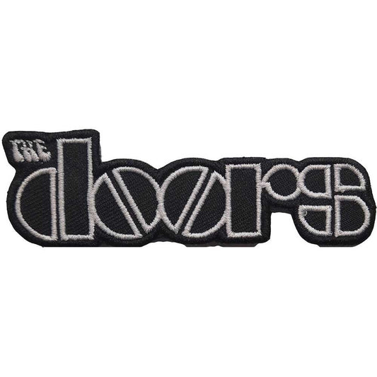 THE DOORS Logo Patch - 1.5x4 Inch - Doors Classic Logo Rock Band Jim Morrison Embroidered Patch Applique Craft Supply - Officially Licensed