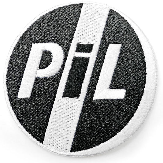PIL Logo Patch - 3.1 Inch - Ltd Public Image Limited Punk Band Circle Embroidered Patch Applique Craft Supply - Officially Licensed