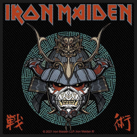 IRON MAIDEN Senjutsu Patch - 4x4 Inch - Heavy Metal Band On Tour Album Embroidered Patch Applique Craft Supply - Officially Licensed