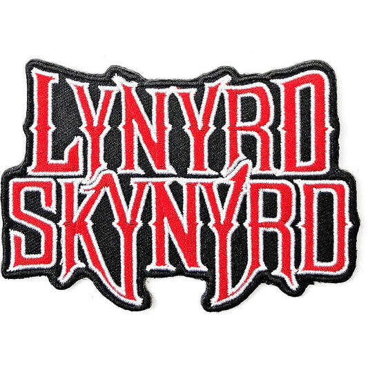 LYNYRD SKYNYRD Logo Patch - 4x3 Inch - Southern Rock Band Embroidered Patch Applique Craft Supply - Officially Licensed