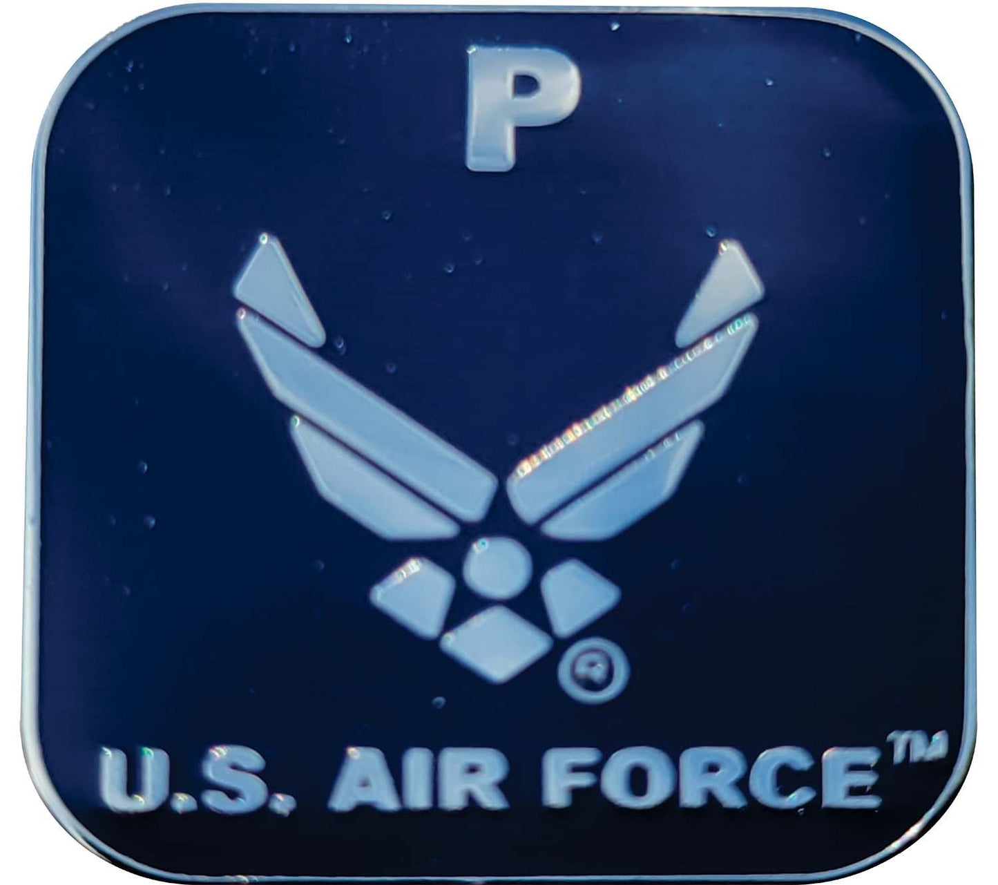 AIR FORCE Wing Symbol Lapel Pin - 0.87 Inch - USAF Air Force Enamel Pin for Backpack Tie Shirt Trading Button Pinback